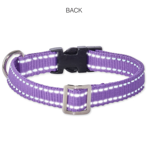 MAX- THE HARDY REFLECTIVE COLLAR , PURPLE