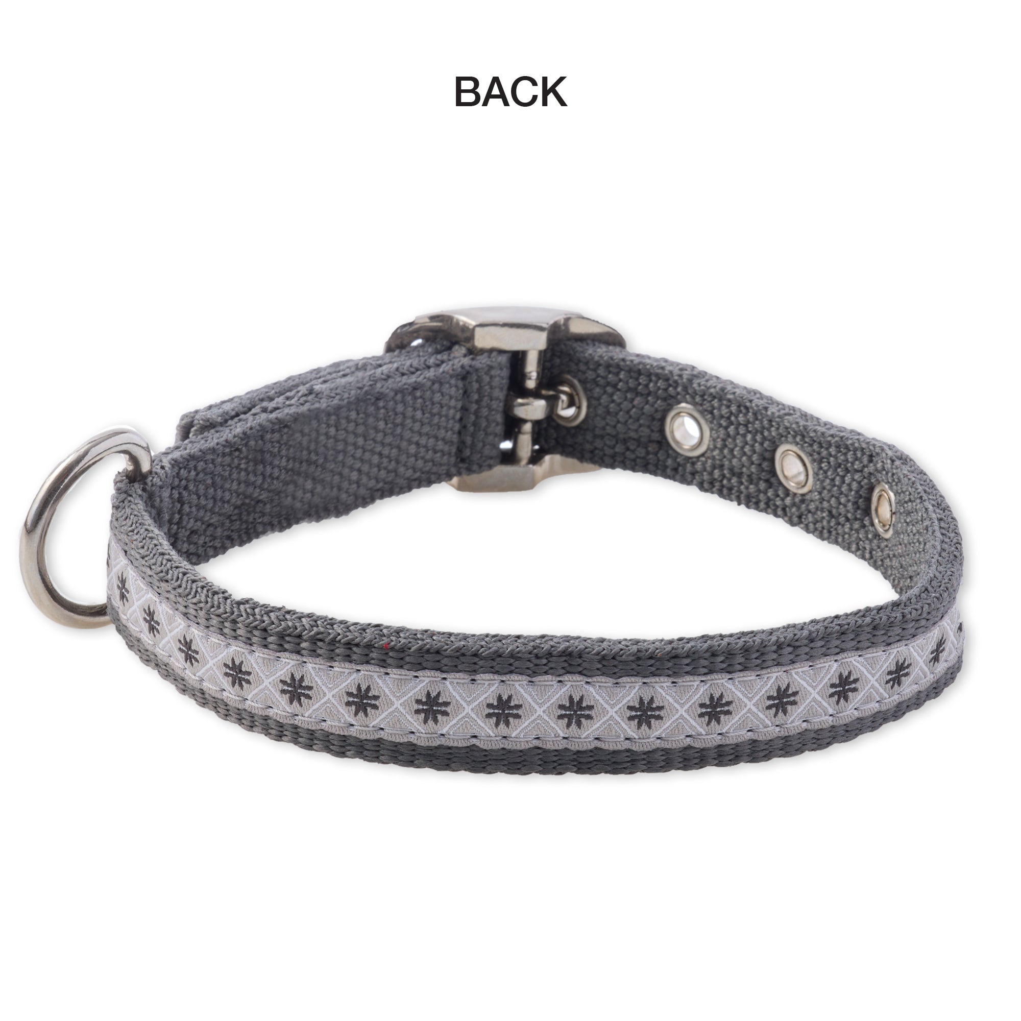 REMY - THE RECYCLED RIBBON COLLAR , GRAY