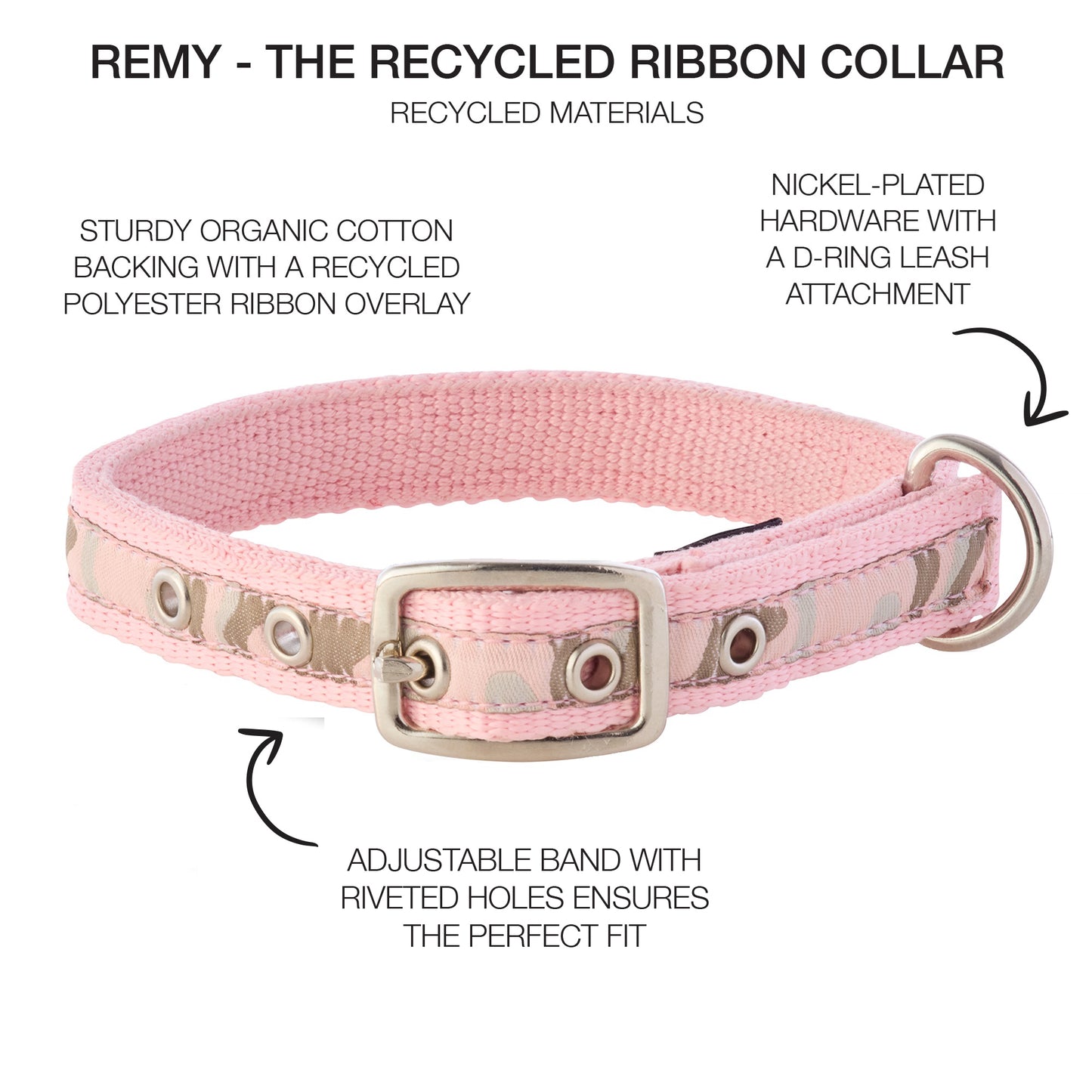 REMY - THE RECYCLED RIBBON COLLAR