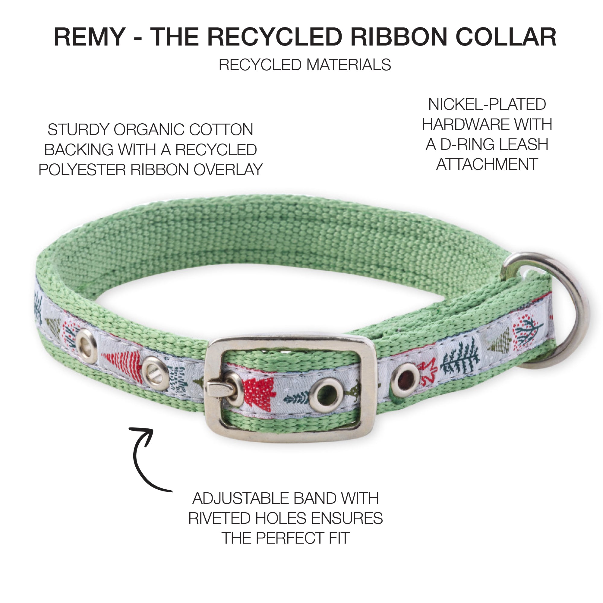 REMY - THE RECYCLED RIBBON COLLAR