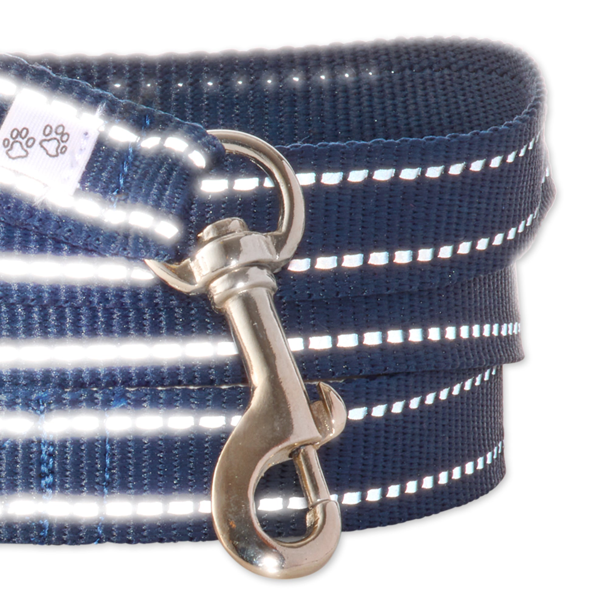 MAX - THE HARDY REFLECTIVE LEASH, NAVY