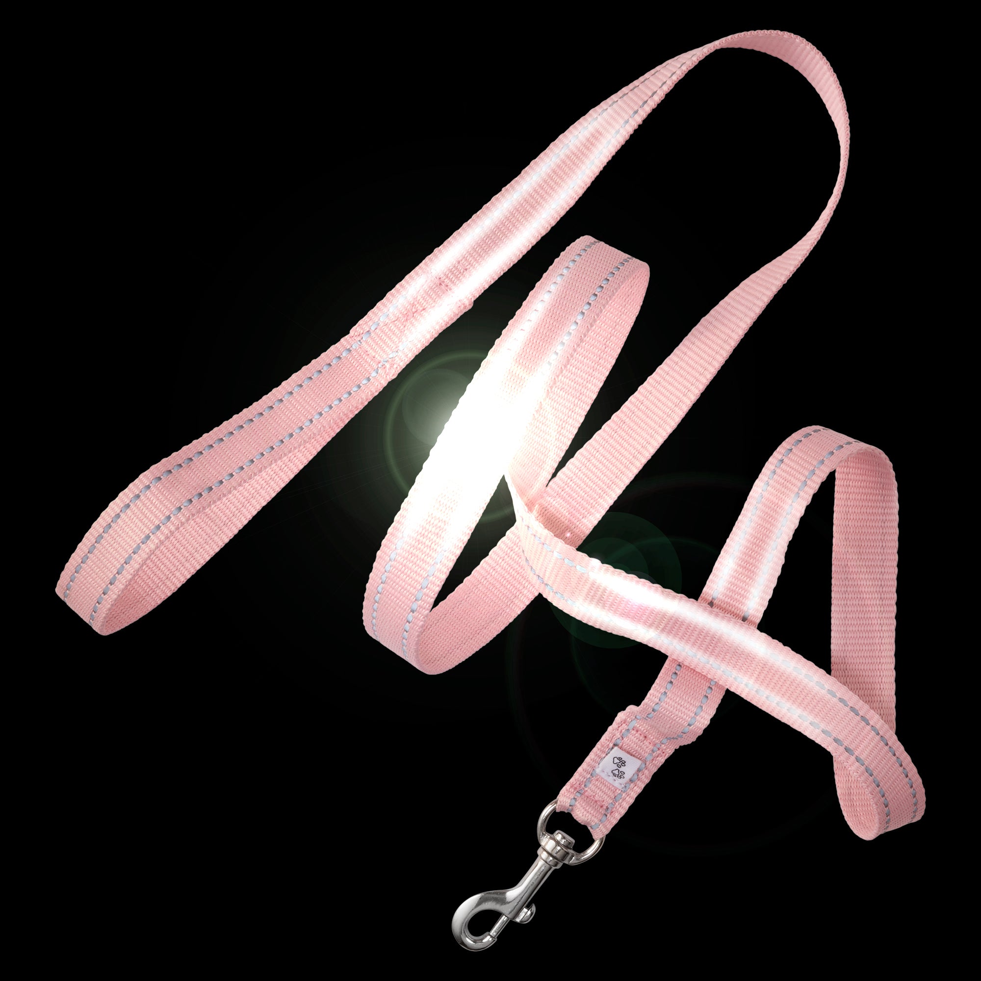 MAX - THE HARDY REFLECTIVE LEASH, PINK