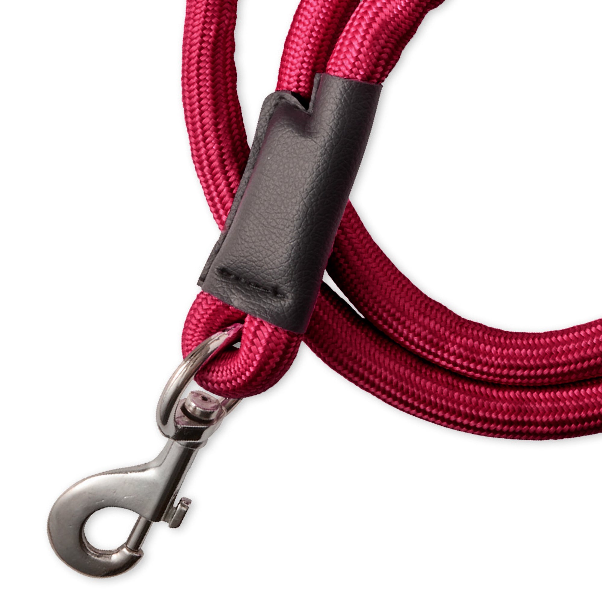 PIPER - THE PLUSH SHERPA LEASH, HOT PINK