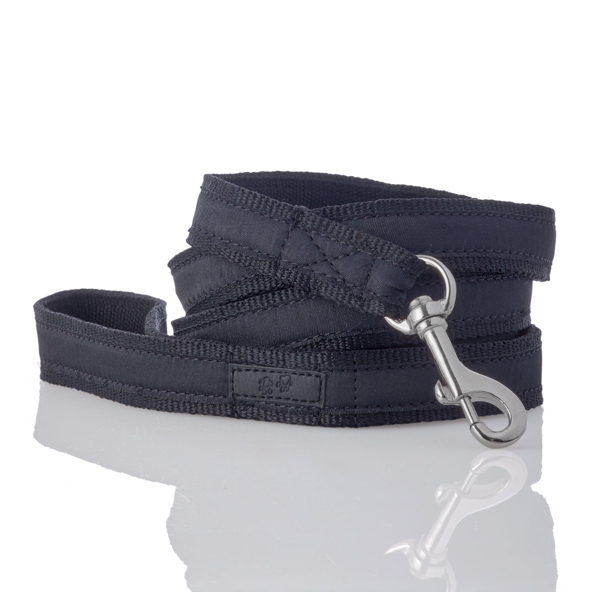 REMY - THE RECYCLED RIBBON LEASH, BLACK