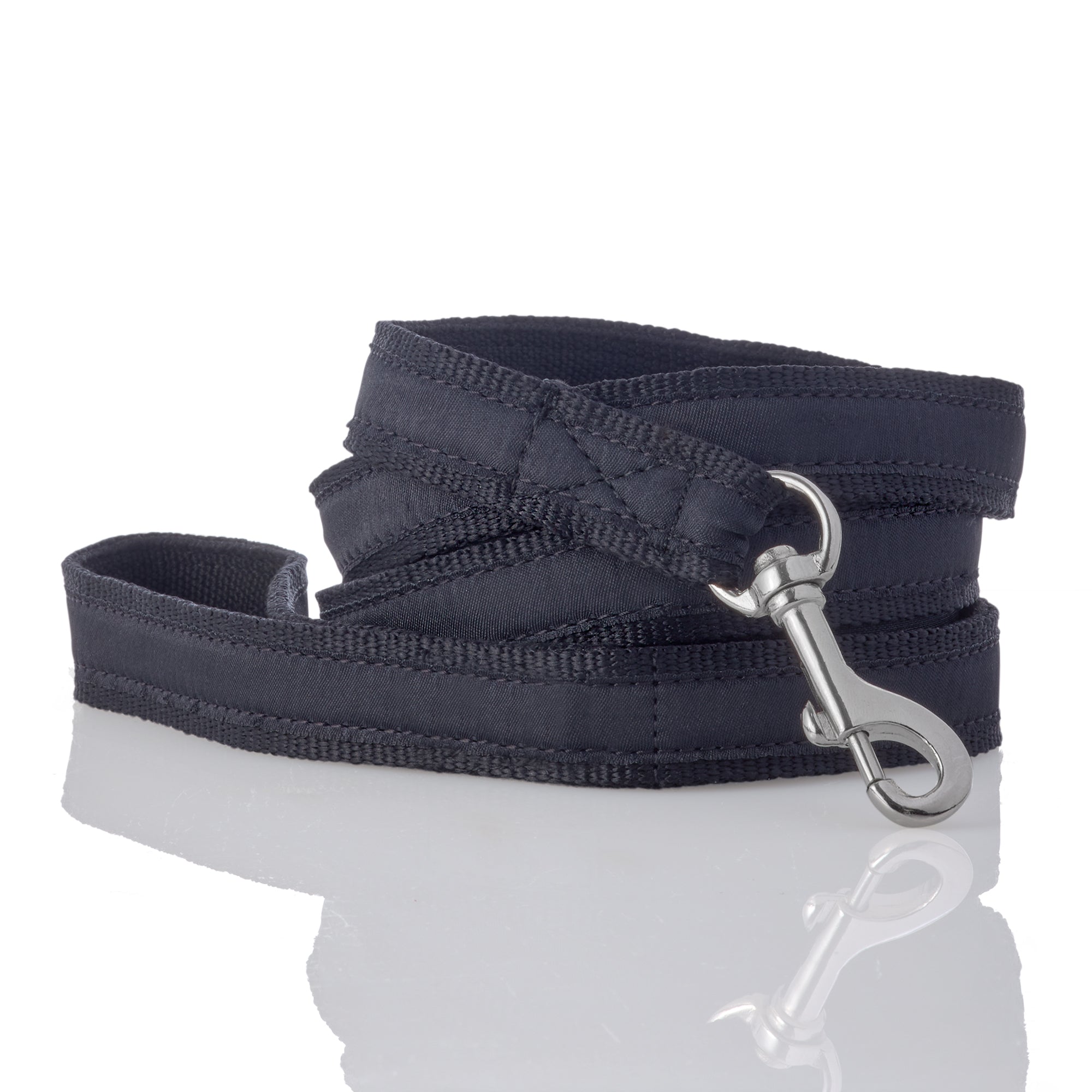 REMY - THE RECYCLED RIBBON LEASH, BLACK