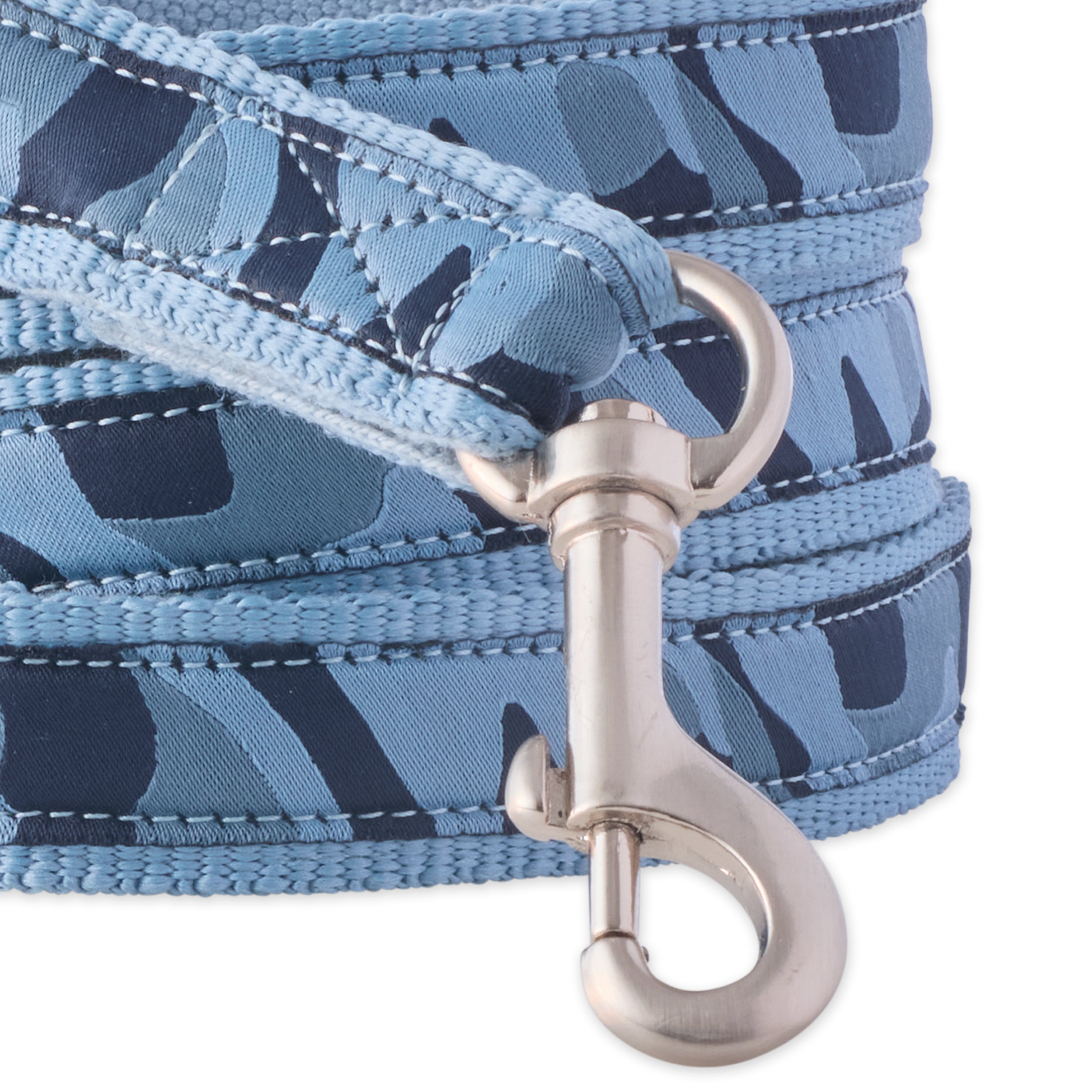 REMY - THE RECYCLED RIBBON LEASH, NAVY CAMO