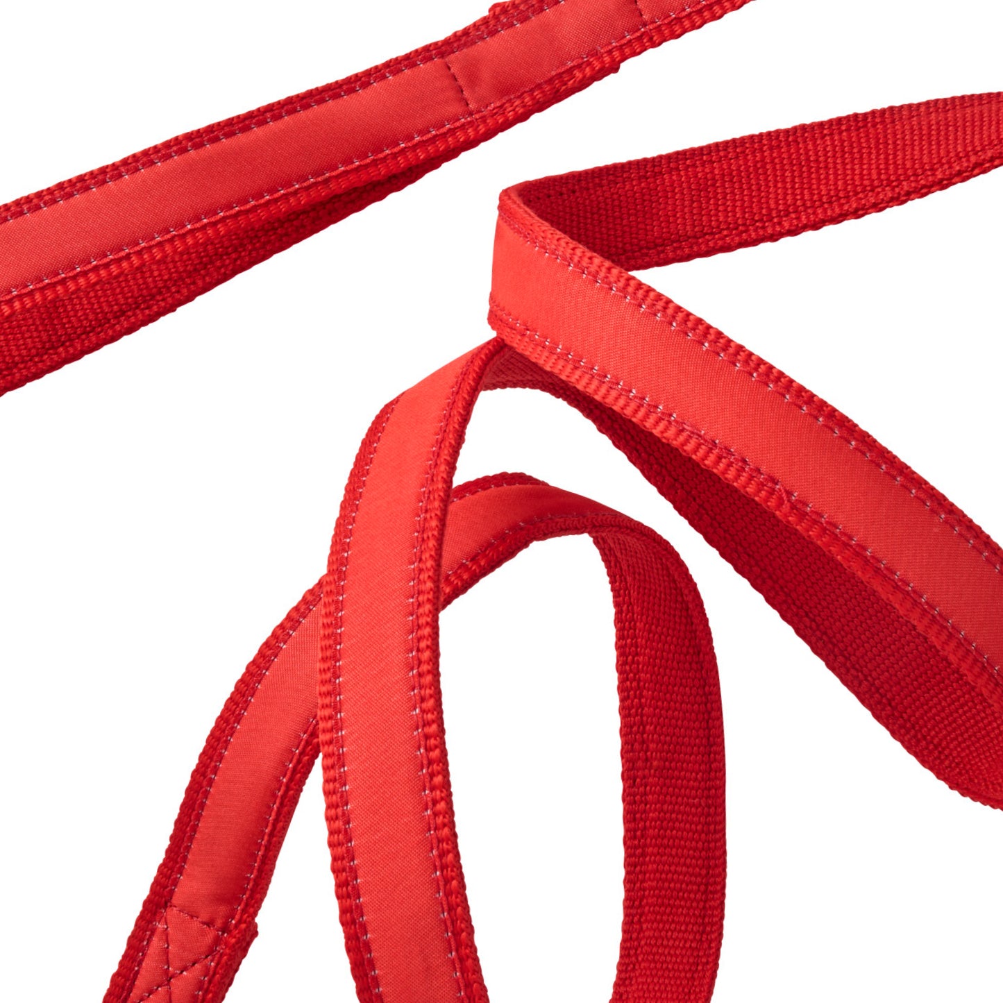 REMY - THE RECYCLED RIBBON LEASH, RED