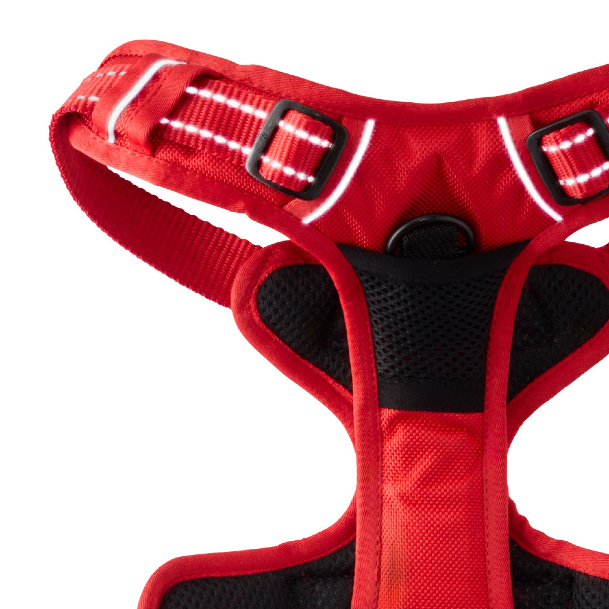 MAX- THE HARDY REFLECTIVE HARNESS , RED