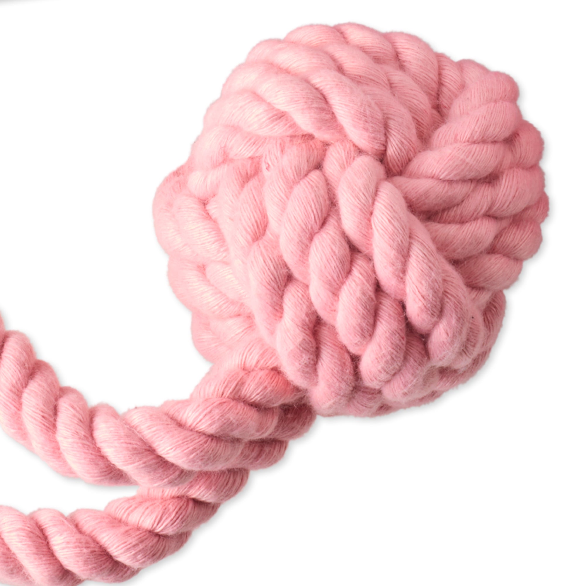 BRADY - THE ROPE TUG TOYS, 3-PACK, PINK OMBRE