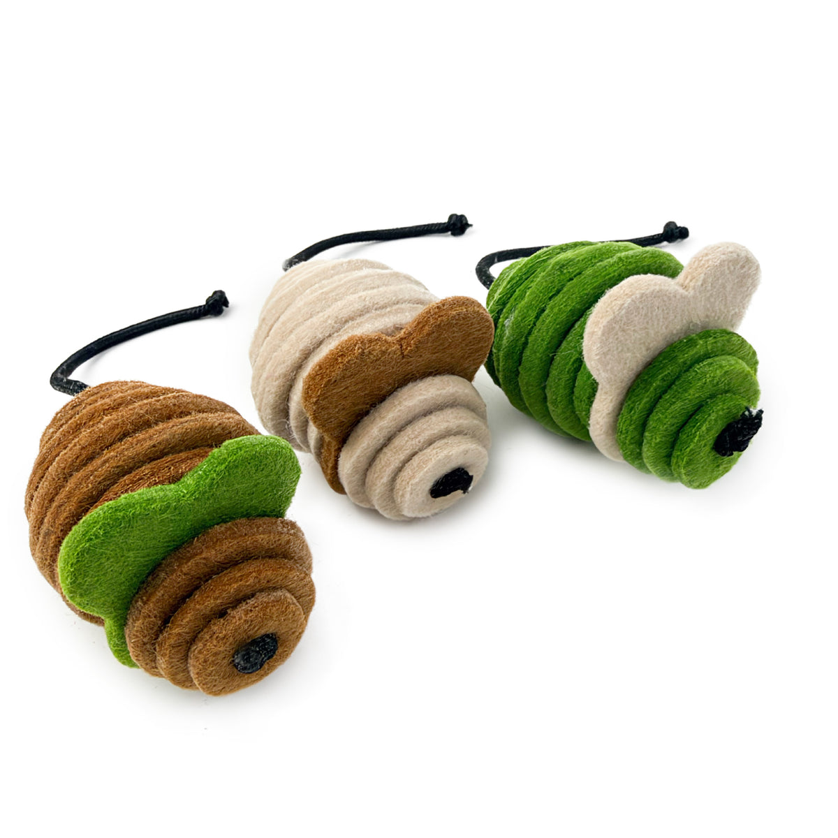 Mouse Party - The Recycled Felt Cat Toy - ALL COLORS