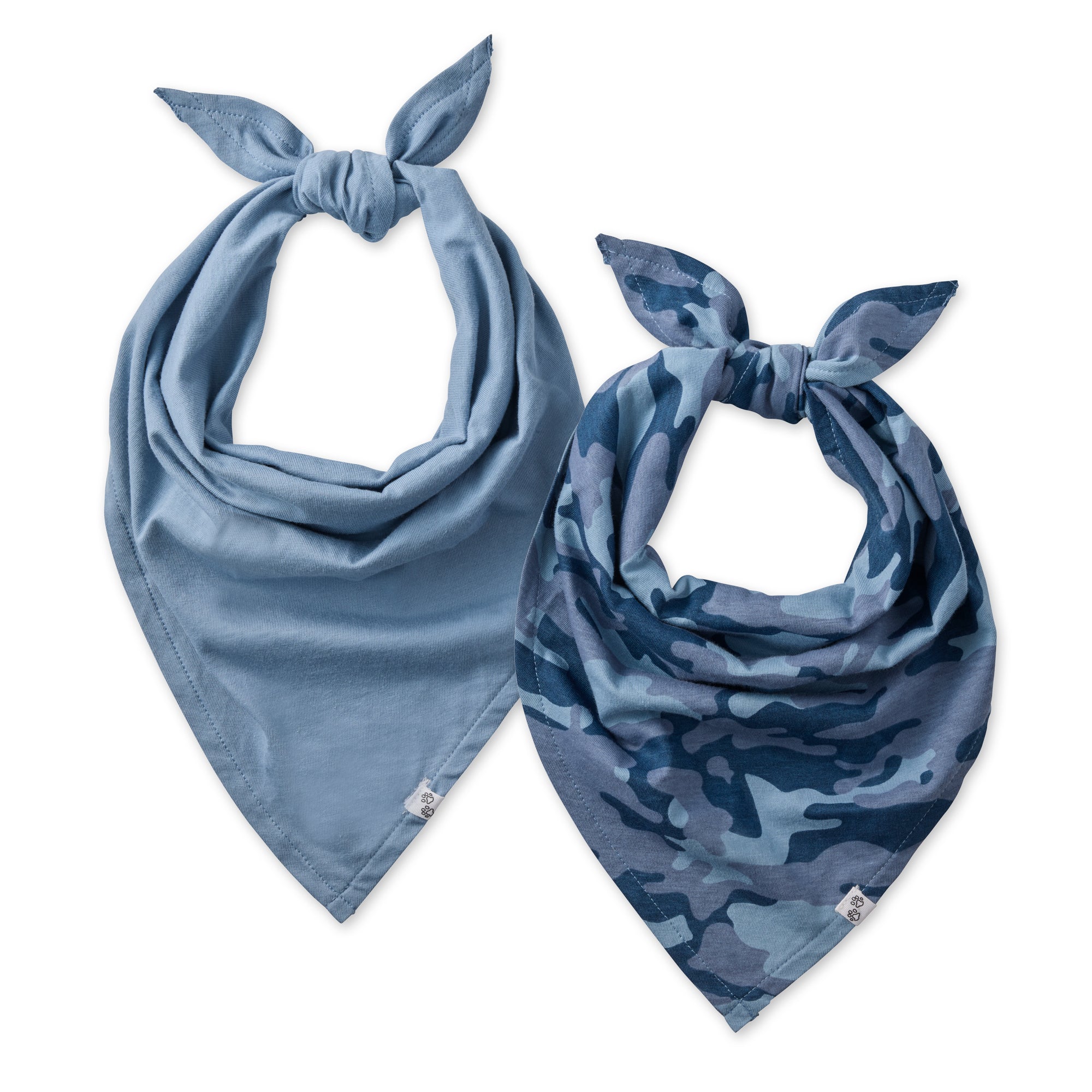 BANDIT - THE PET BANDANA, 2-PACK, NAVY CAMO