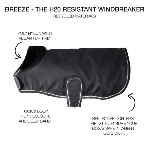 BREEZE - THE WINDBREAKER, BLACK