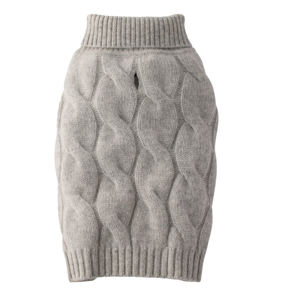 CLARK - THE CHUNKY 100% CASHMERE CABLE SWEATER VEST