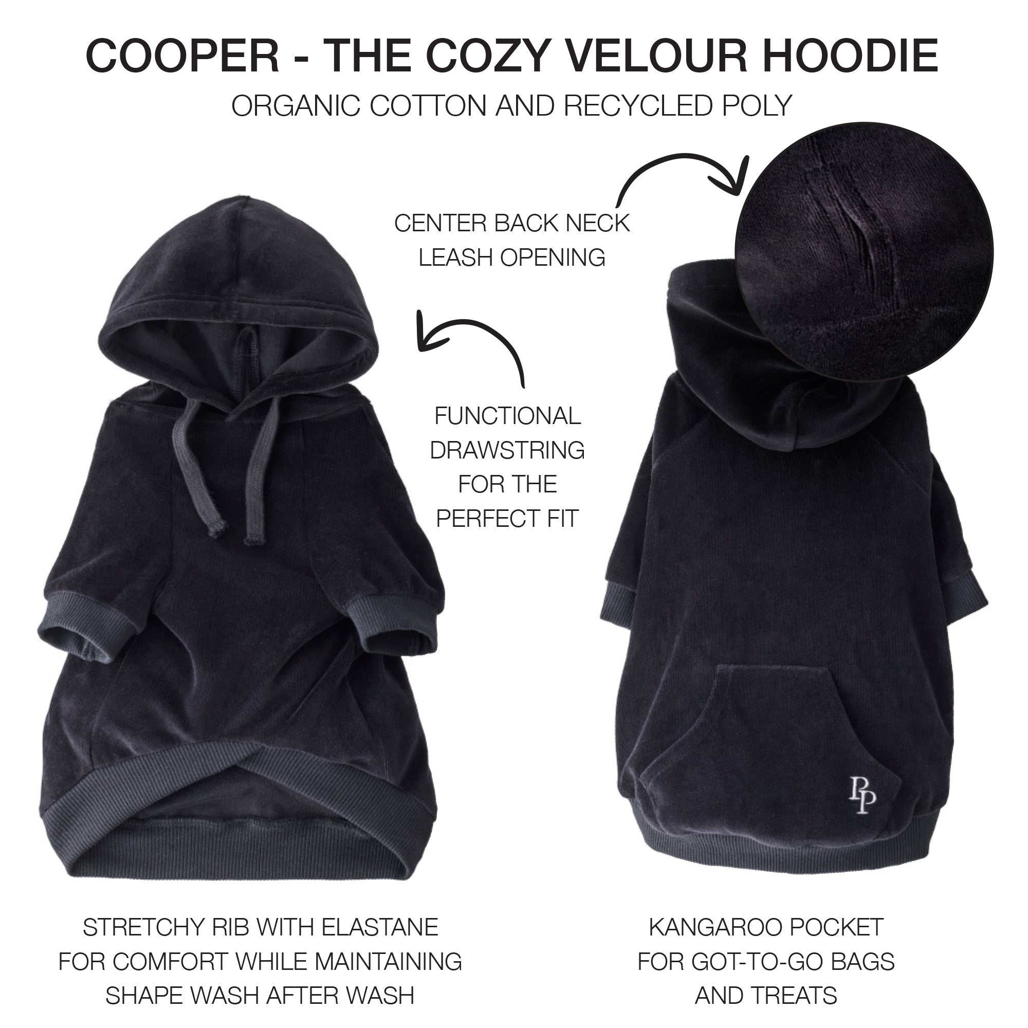 COOPER II - THE COZY VELOUR HOODIE