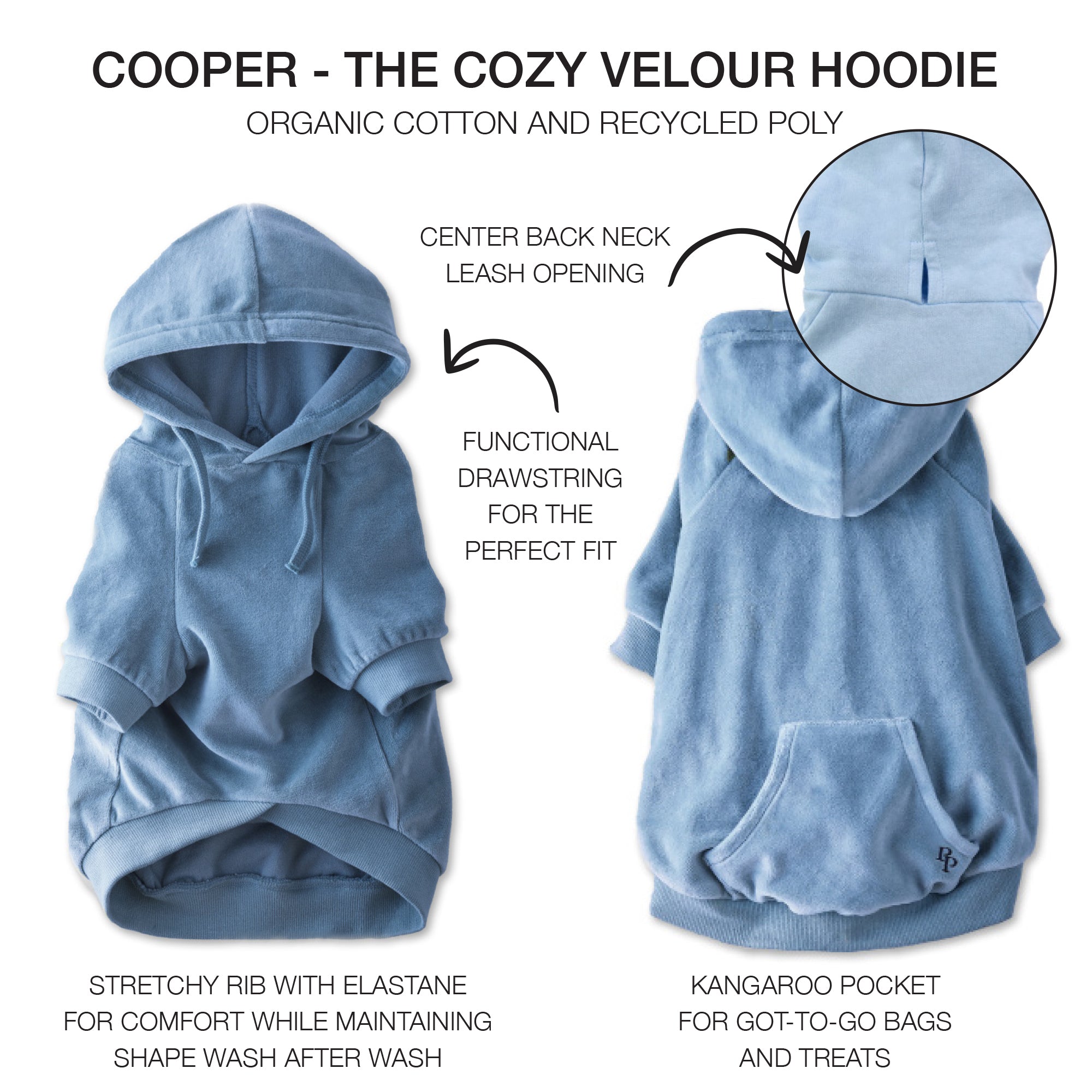 COOPER II - THE COZY VELOUR HOODIE