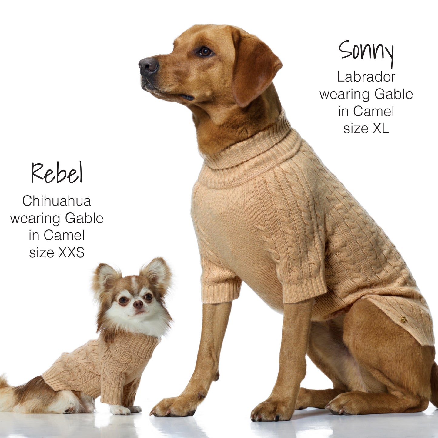 GABLE - THE CABLE KNIT SWEATER CASHMERE WOOL