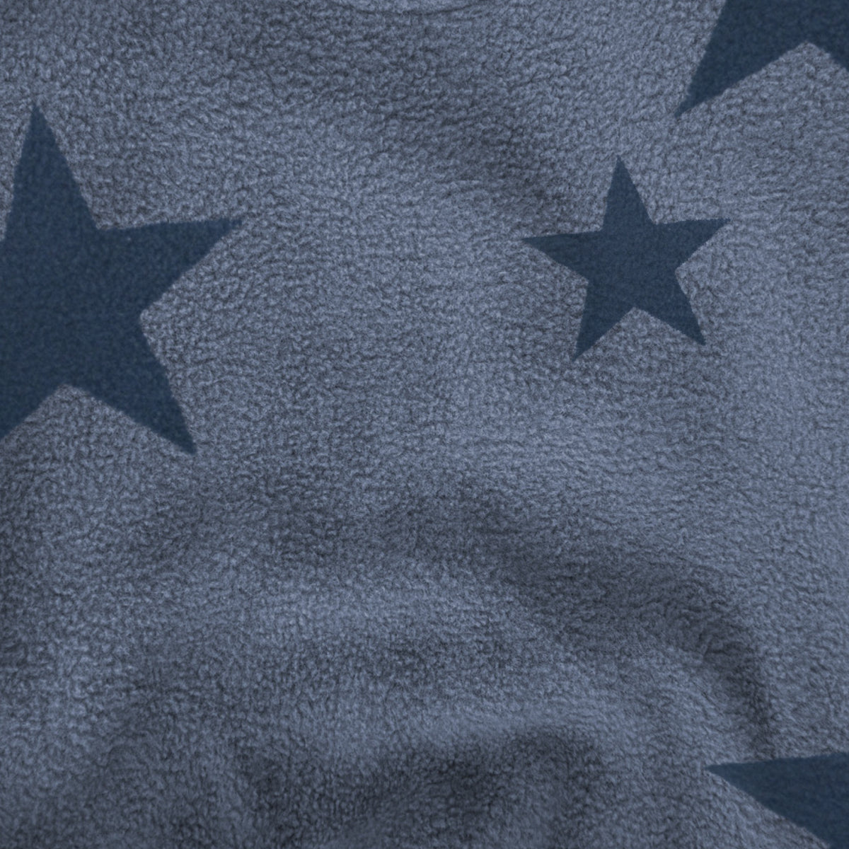 Hudson Faded Denim Stars dog henley with product features highlighted