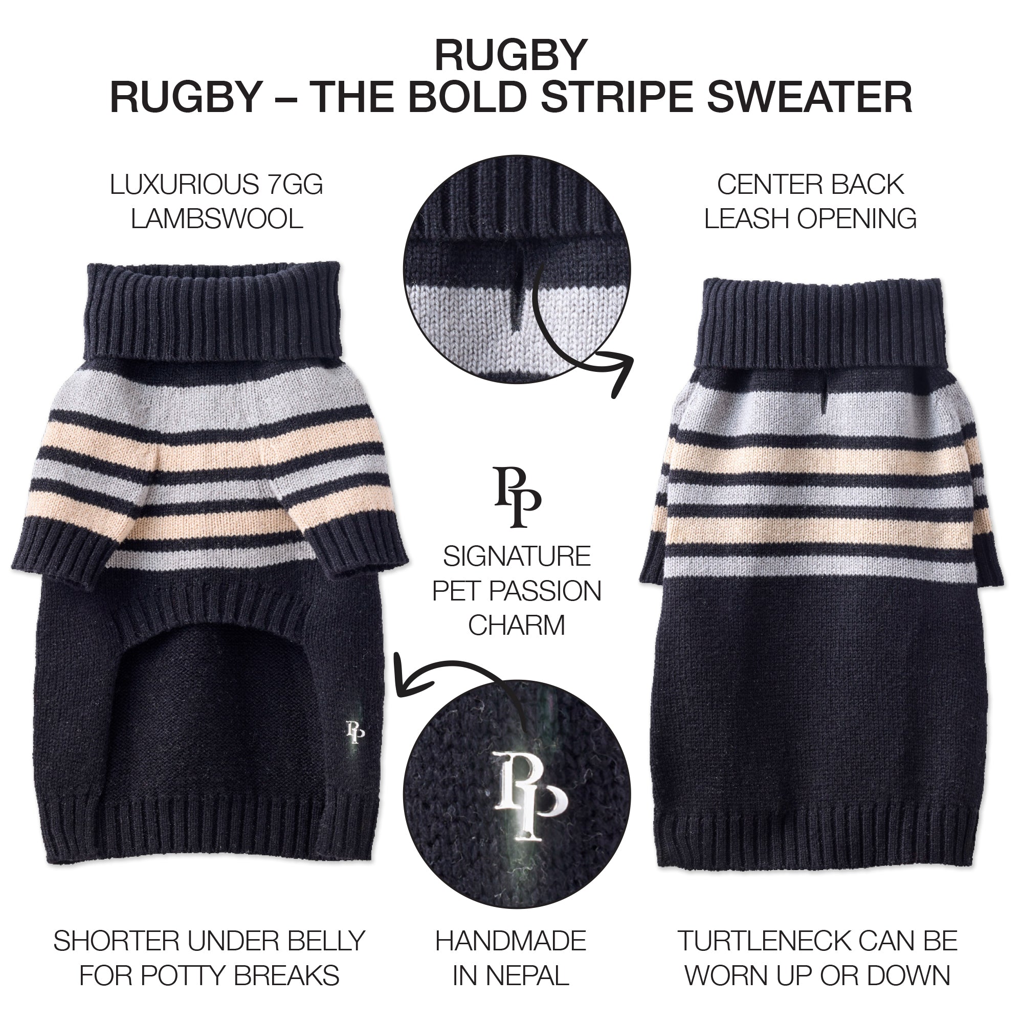 RUGBY – THE BOLD STRIPE SWEATER