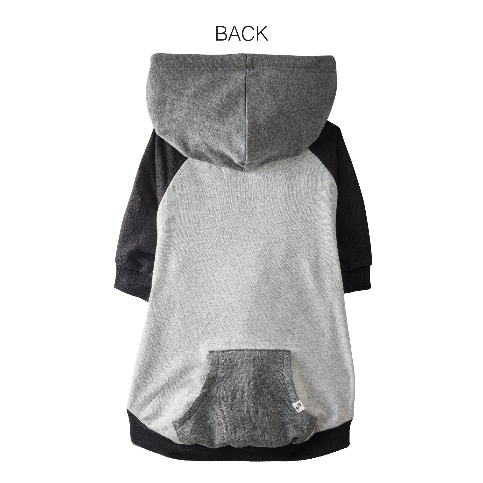 ROCKY - THE COMFY HOODIE, HEATHER GRAY COLOR BLOCK