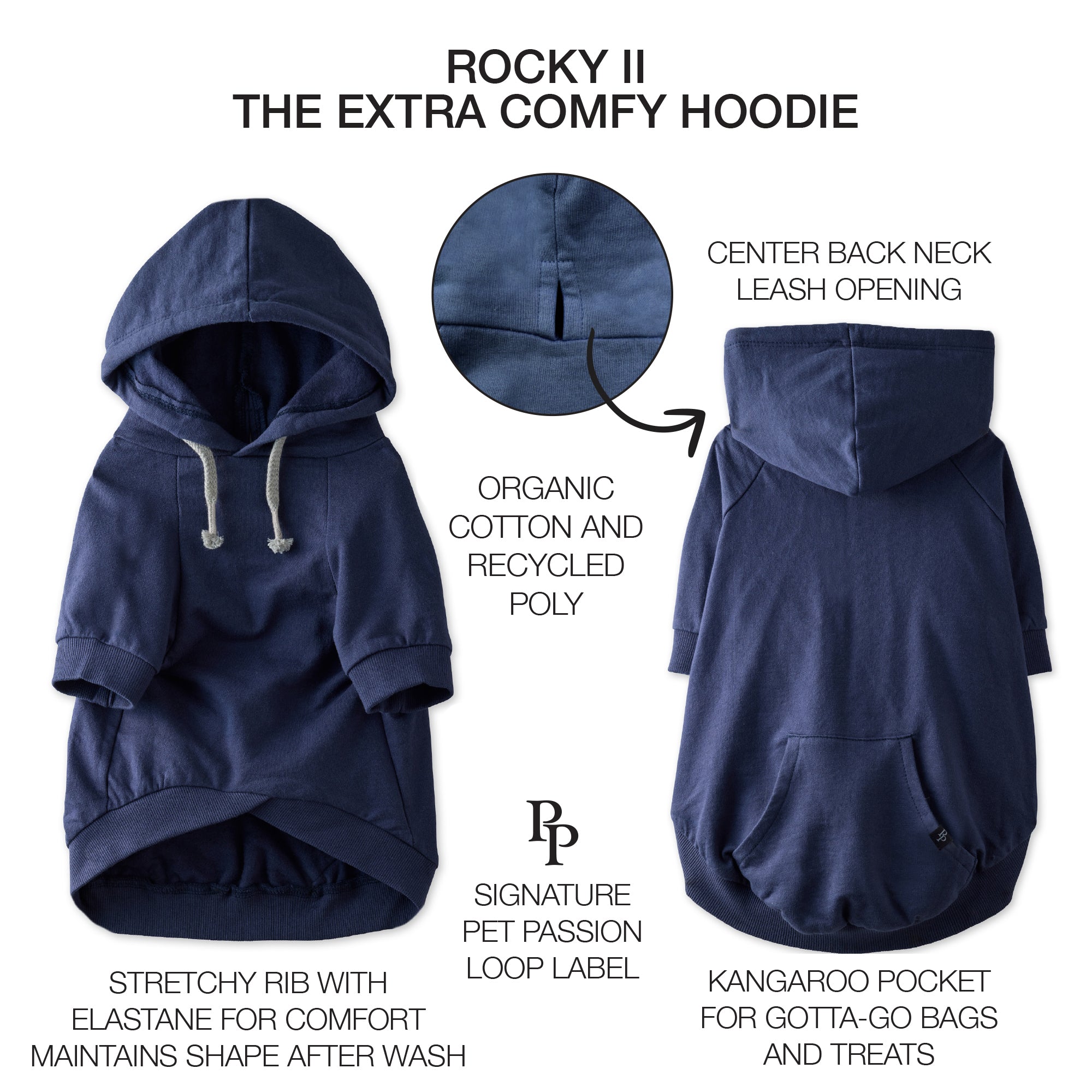 ROCKY II – THE EXTRA PLUSH COMFY HOODIE