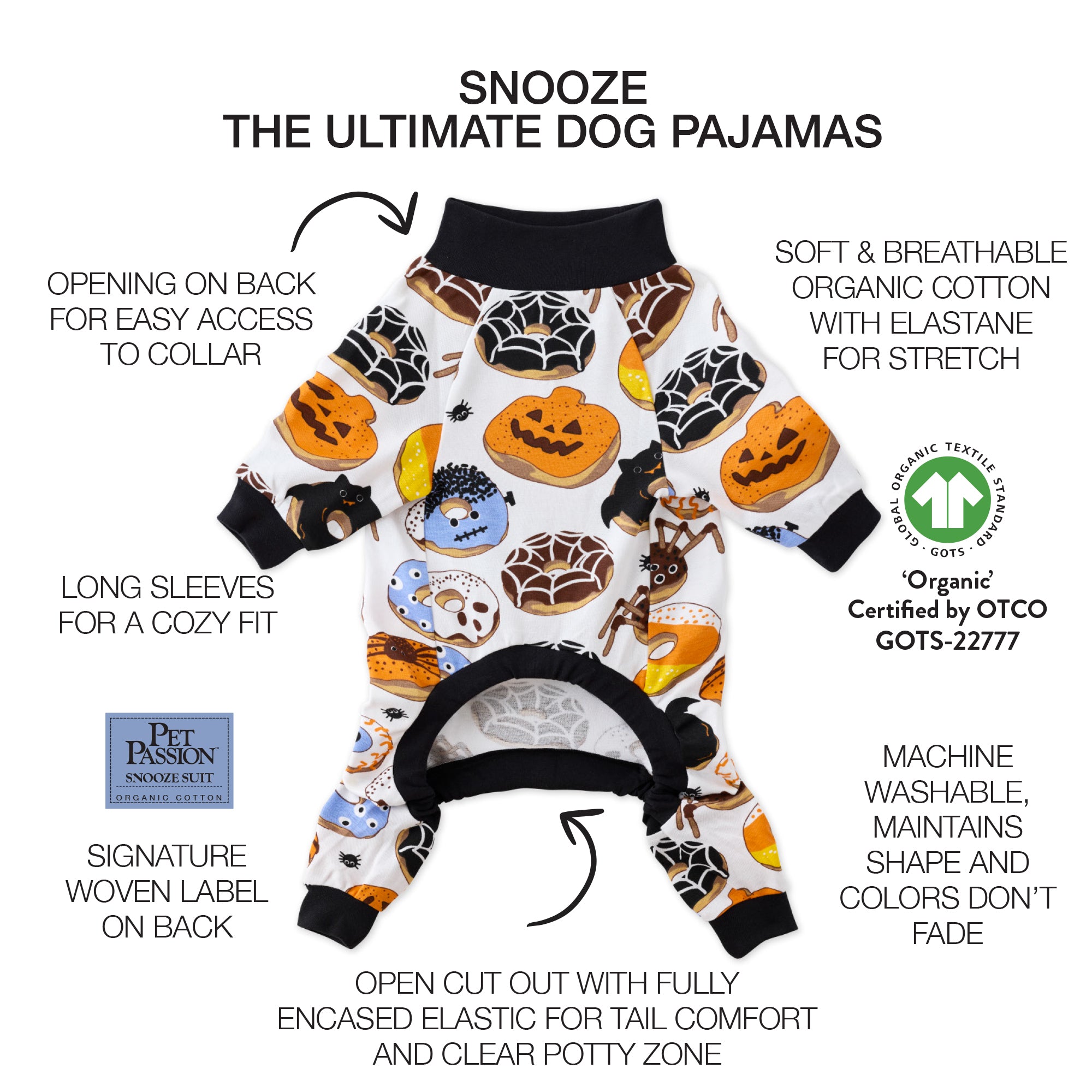 SNOOZE - THE ULTIMATE DOG PAJAMAS