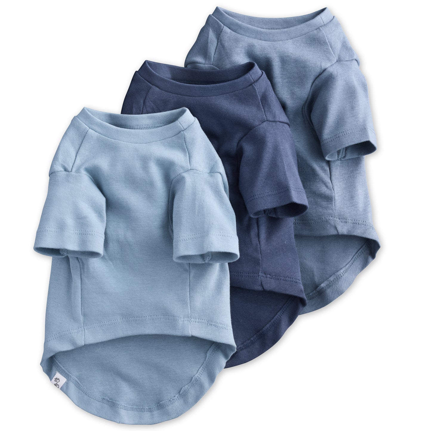 TOBY - THE PERFECT TEE, 3-PACK , BLUE OMBRE