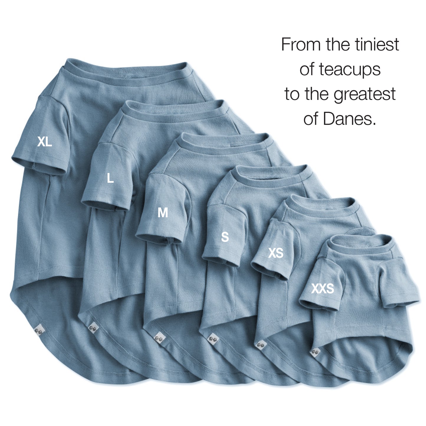 TOBY - THE PERFECT TEE, 3-PACK , BLUE OMBRE