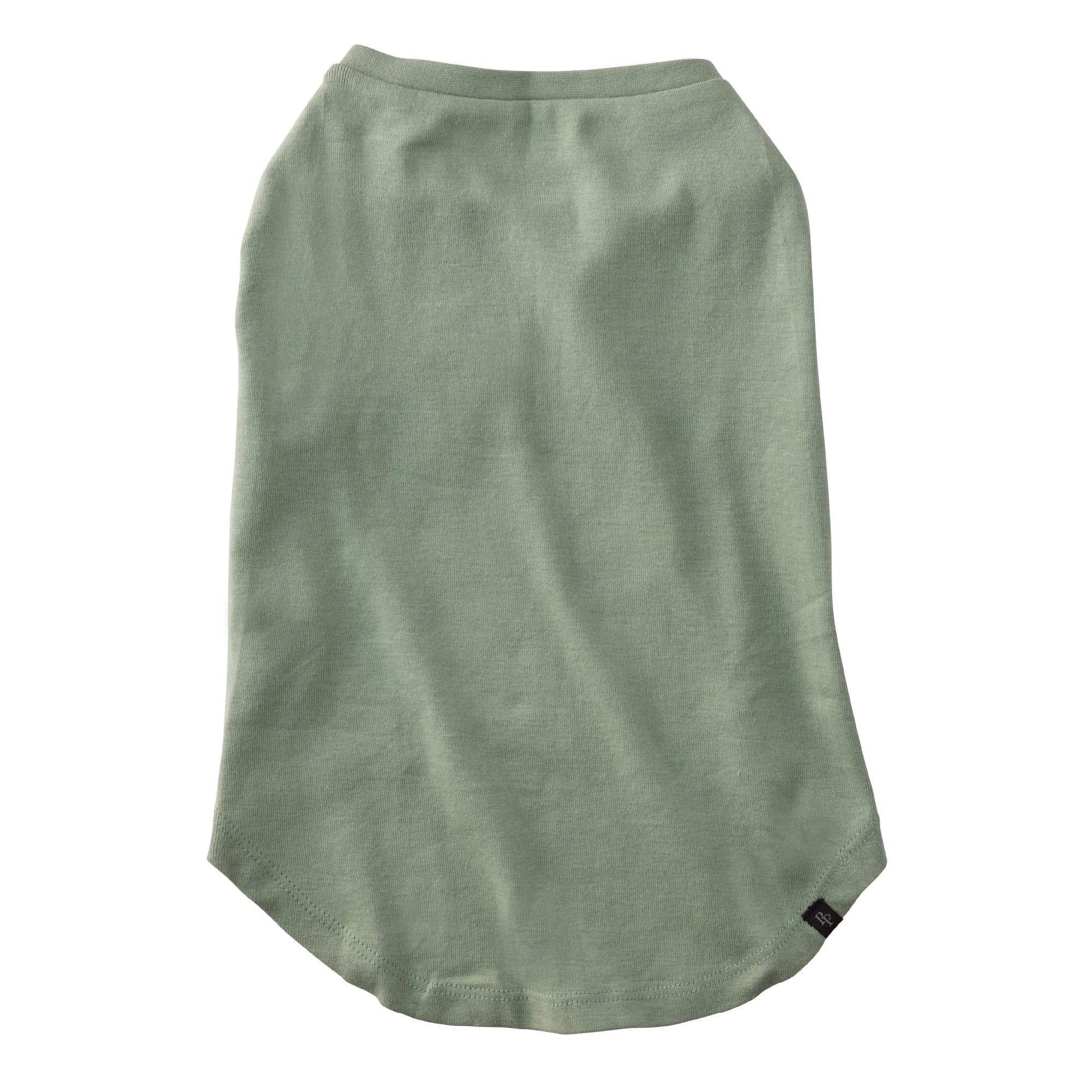 Green skirt on a white background