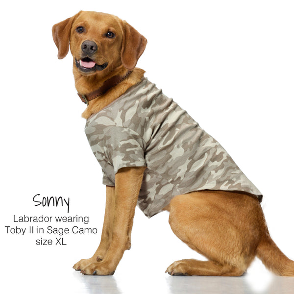 TOBY II - THE EXTRA PERFECT TEE, 3 PACK, SAGE CAMO