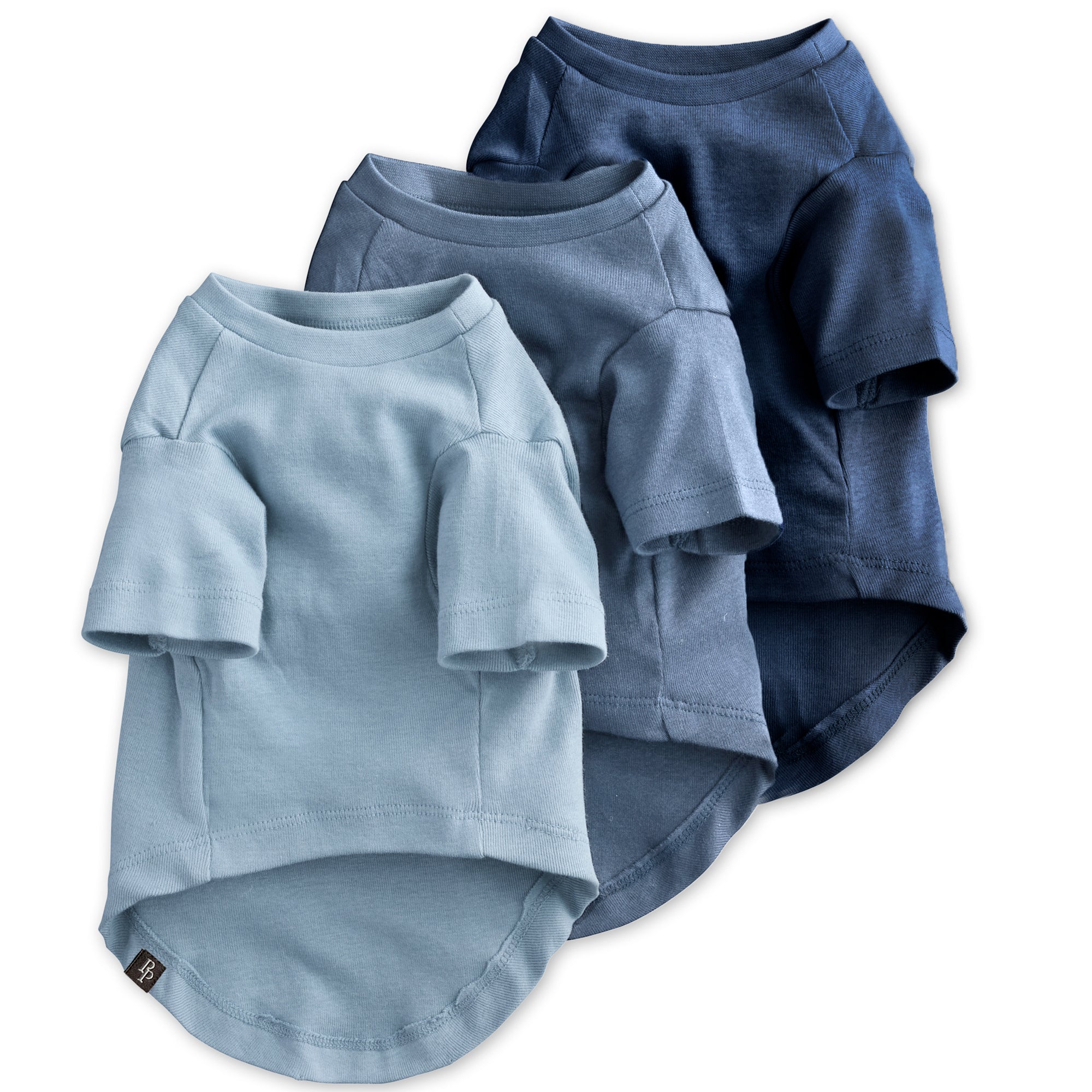 TOBY II - THE EXTRA PERFECT TEE, 3 PACK, NAVY OMBRE