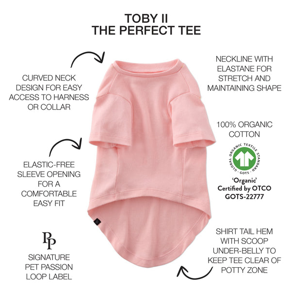 TOBY II - THE EXTRA PERFECT TEE, 3 PACK, PINK CAMO