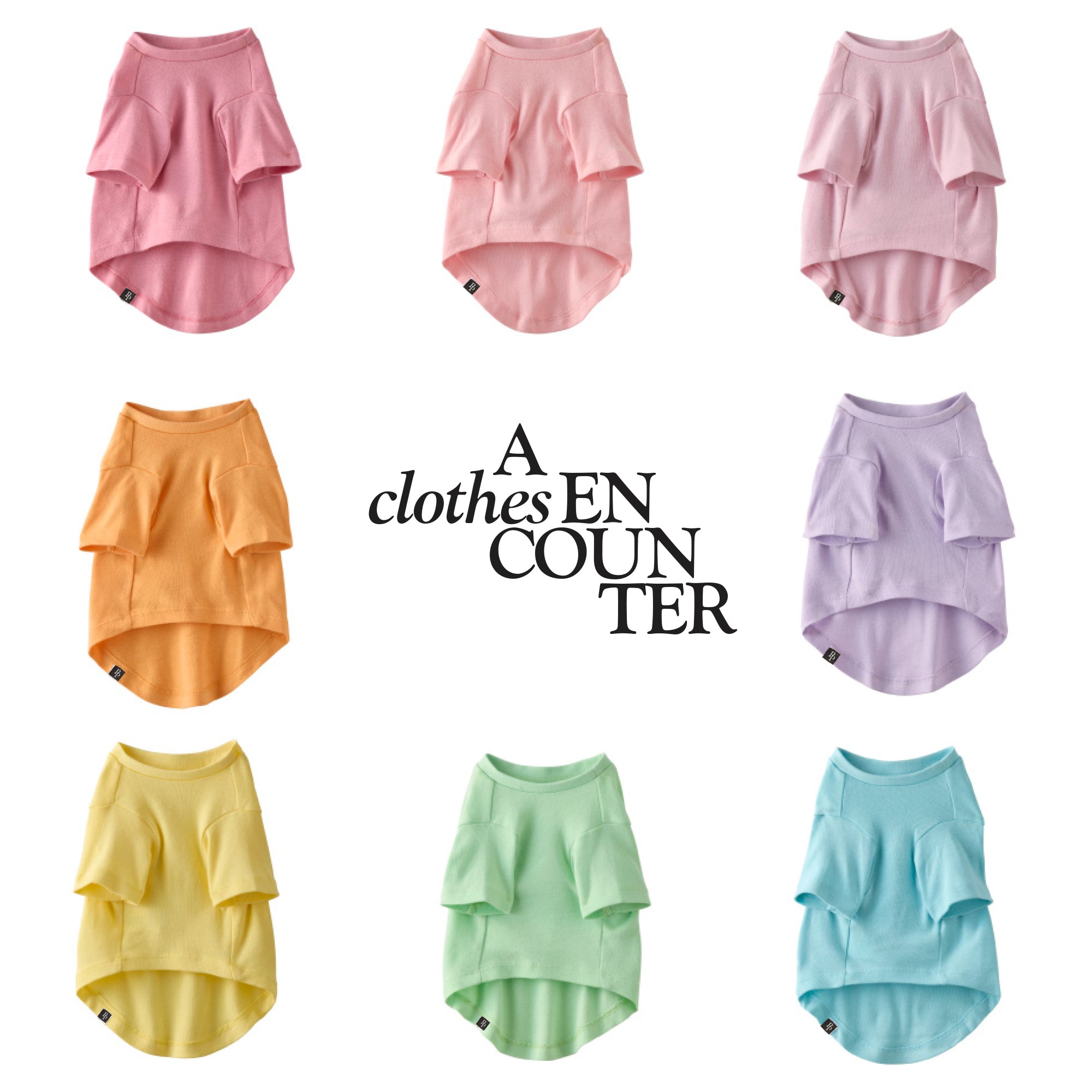 TOBY II - THE EXTRA PERFECT TEE, 8 PACK, RAINBOW PINKS