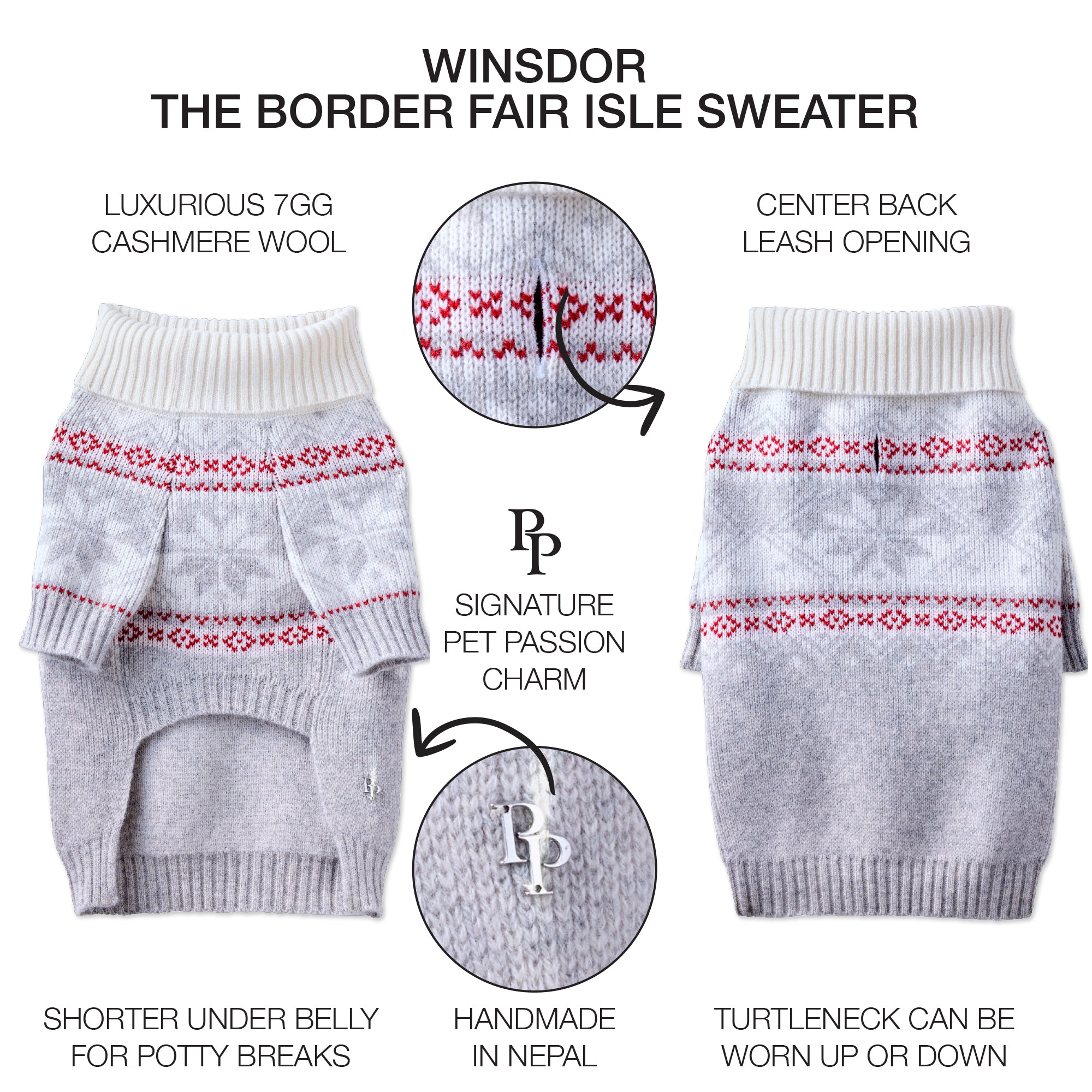 WINDSOR - THE BOARDER FAIR SILE SWEATER