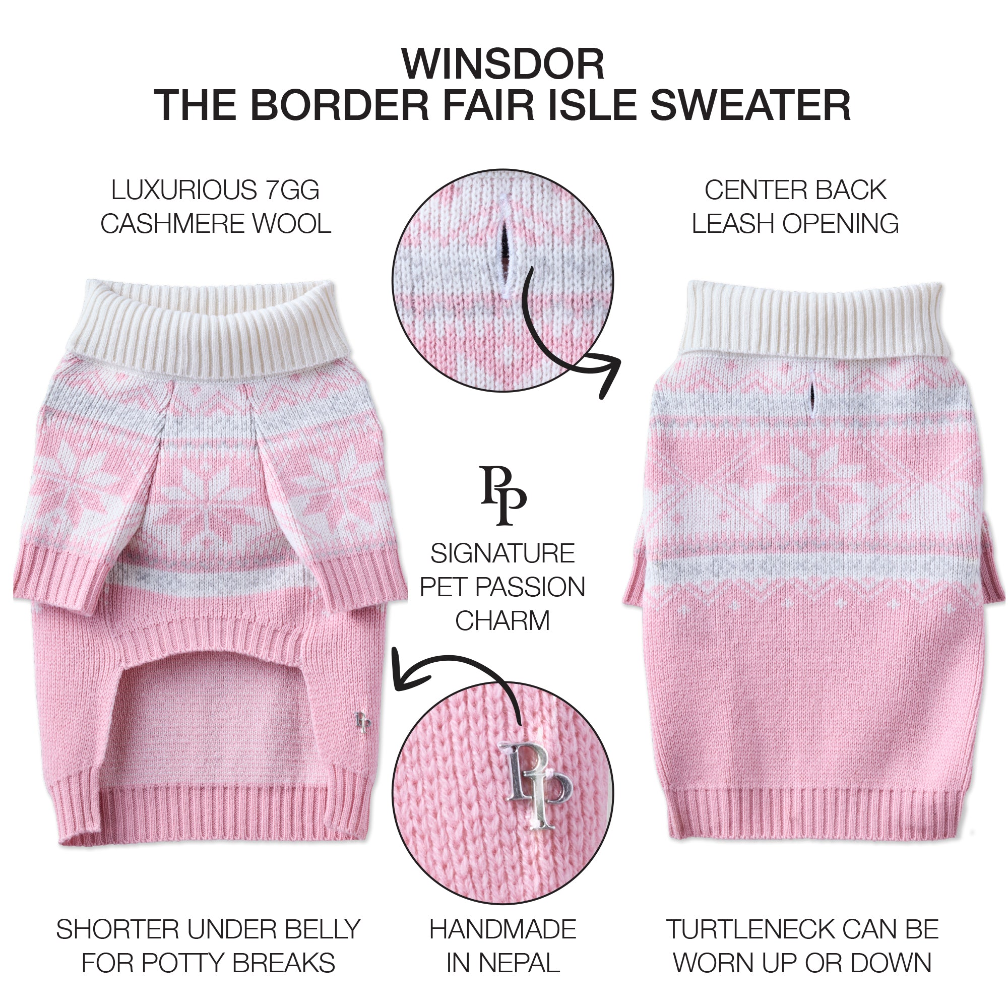 WINDSOR - THE BOARDER FAIR SILE SWEATER