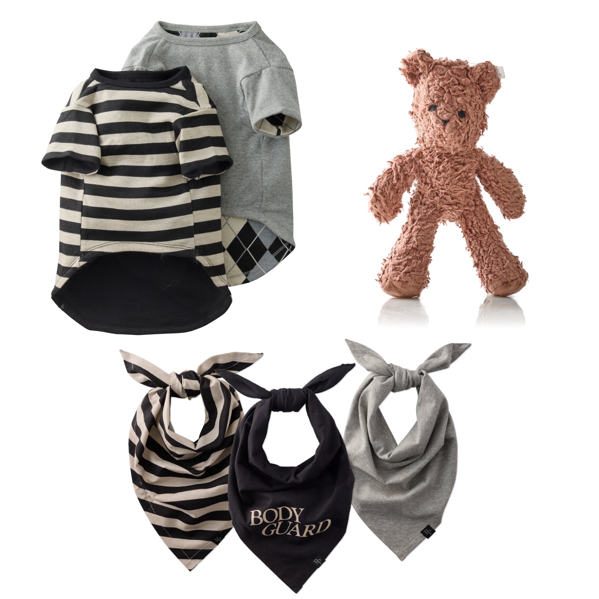 FLIP THE SCRIPT - REVERSIBLE TEES, BANDANAS, & PLUSH - BLACK SAND