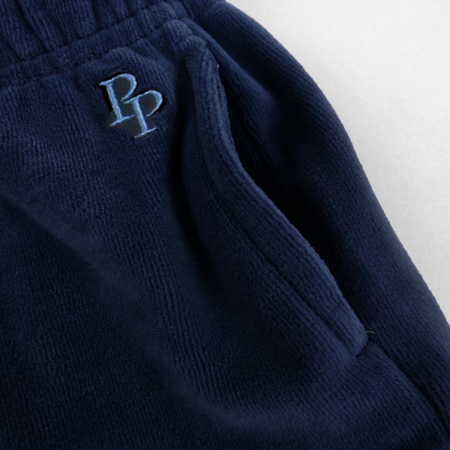 PEOPLE PACKS COOPER II - THE PLUSH VELOUR SWEATSUIT, NAVY