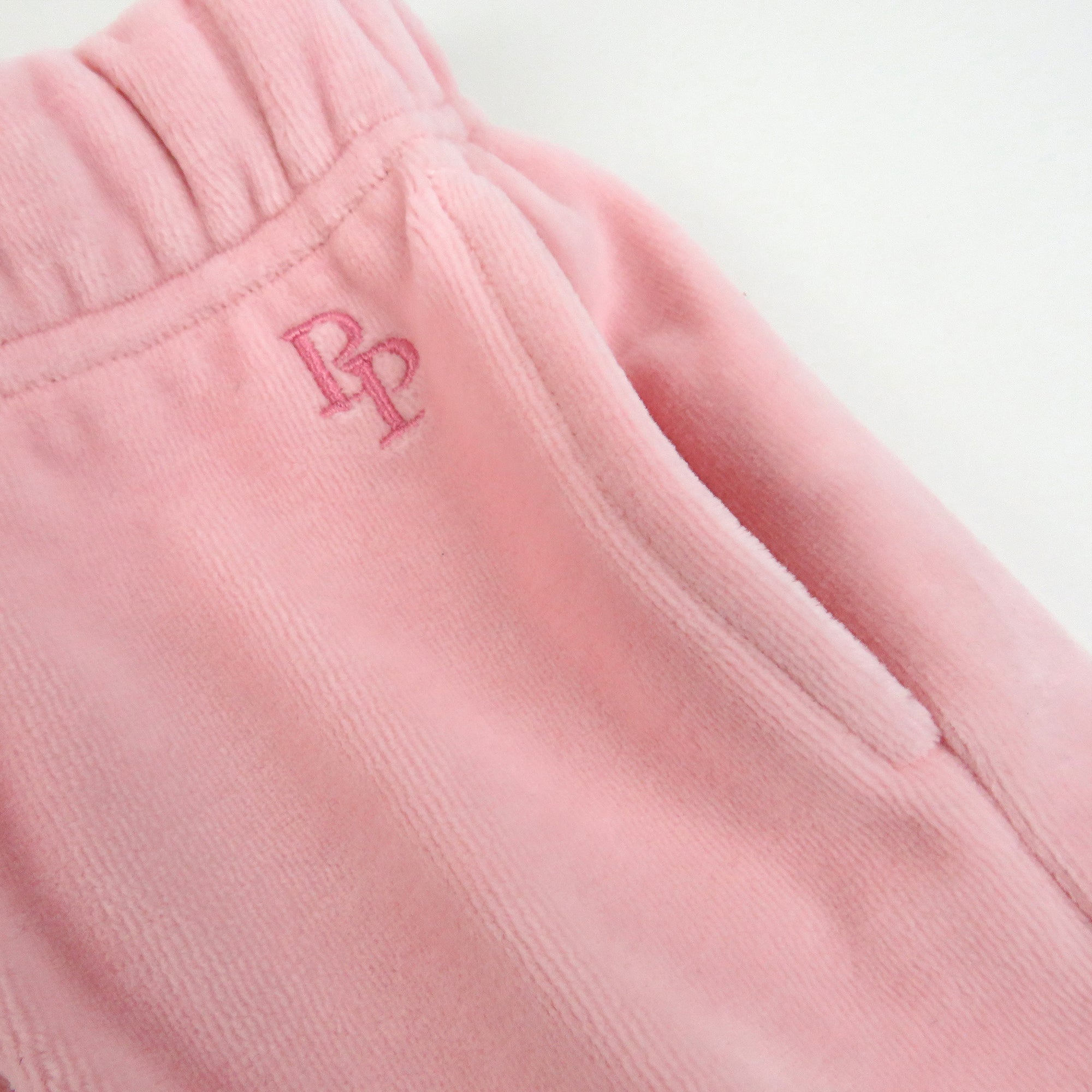 PEOPLE PACKS COOPER II - THE PLUSH VELOUR SWEATSUIT, PINK