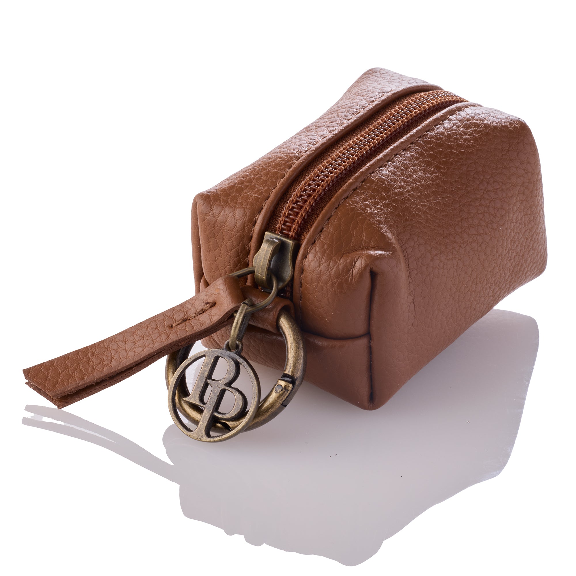 Vegan Leather Got to Go Caddy in Chestnut Hunter