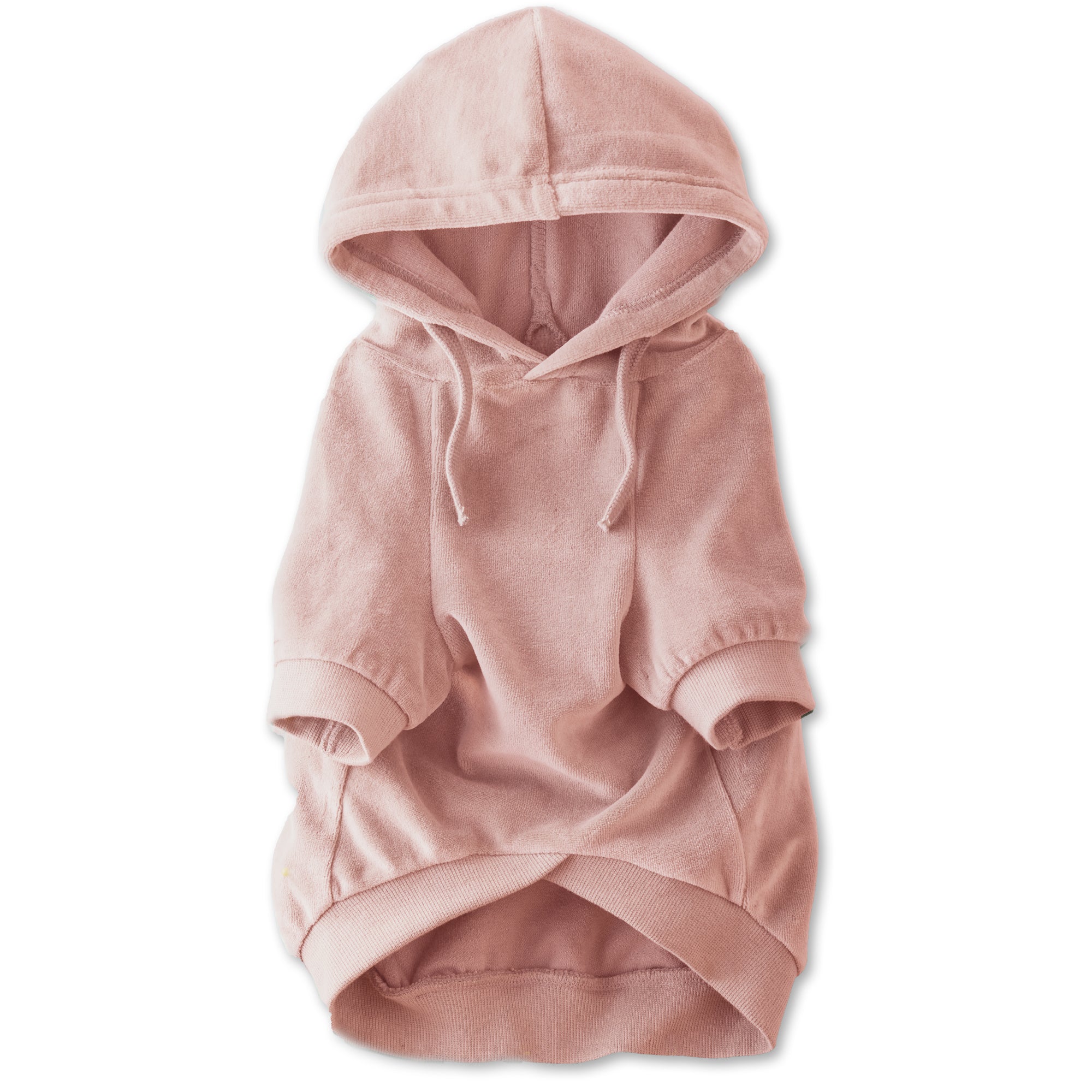 COOPER - THE COZY VELOUR HOODIE, Pink