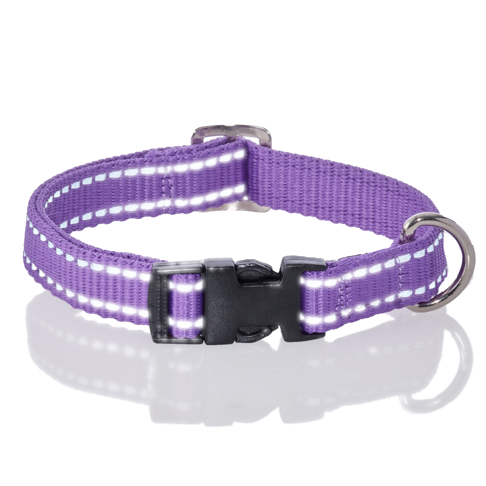 MAX- THE HARDY REFLECTIVE COLLAR , PURPLE
