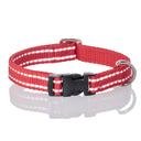 MAX- THE HARDY REFLECTIVE COLLAR , RED 