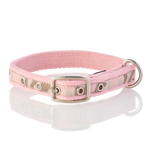 REMY - THE RECYCLED RIBBON COLLAR, PINK