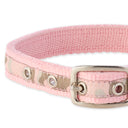 REMY - THE RECYCLED RIBBON COLLAR, PINK