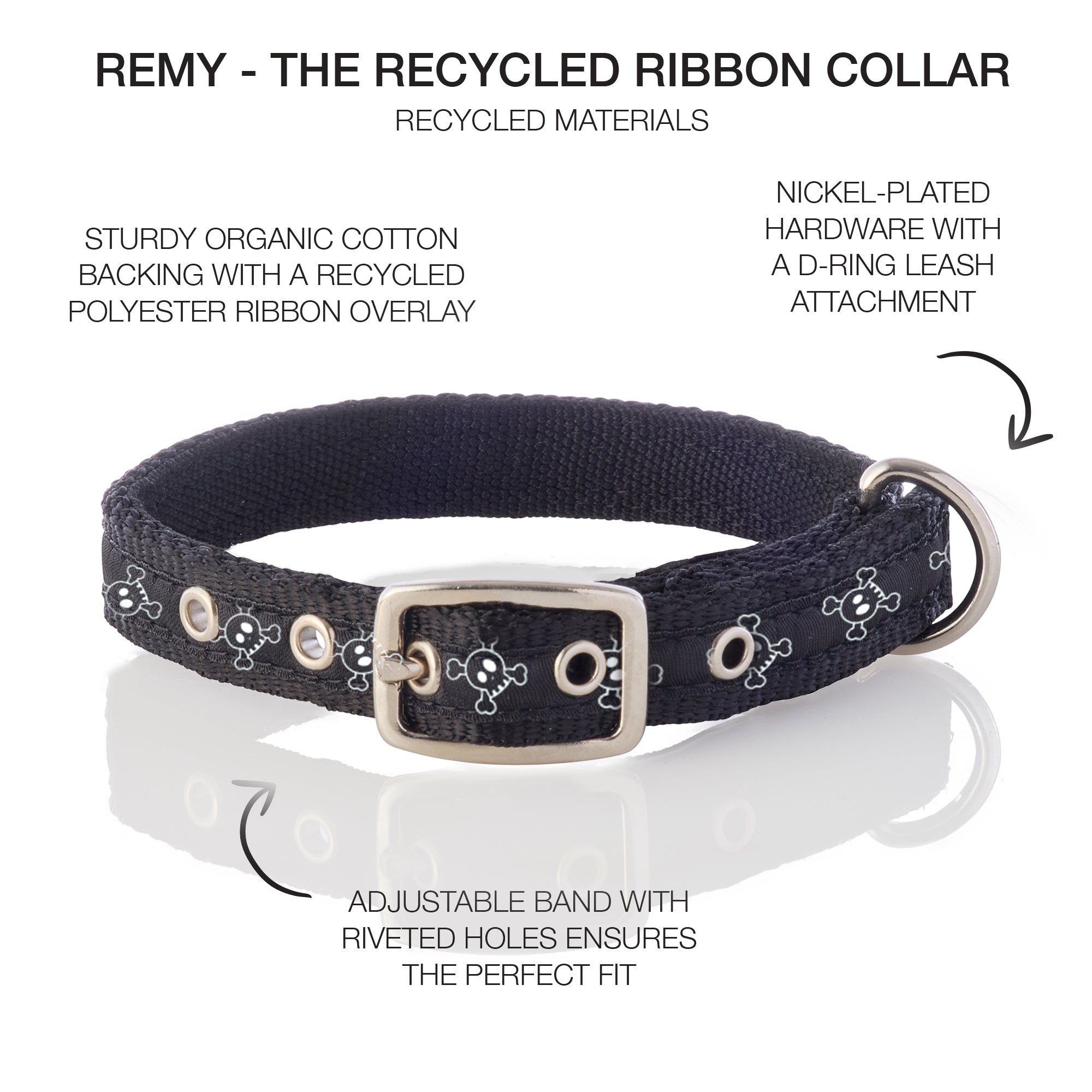REMY - THE RECYCLED RIBBON COLLAR