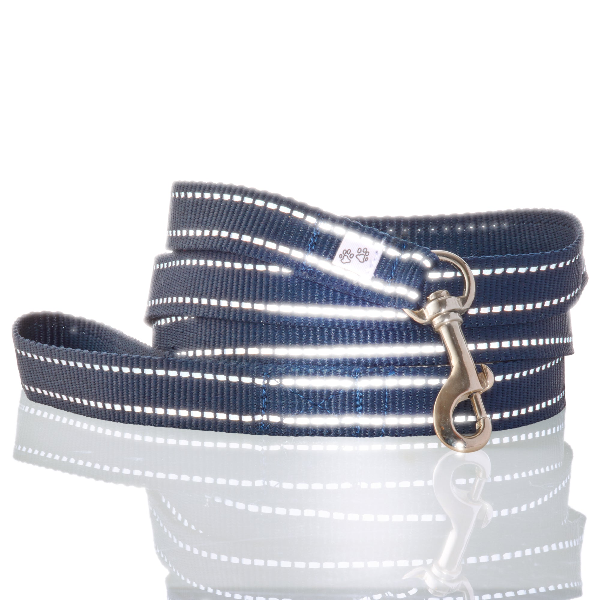 MAX - THE HARDY REFLECTIVE LEASH, NAVY