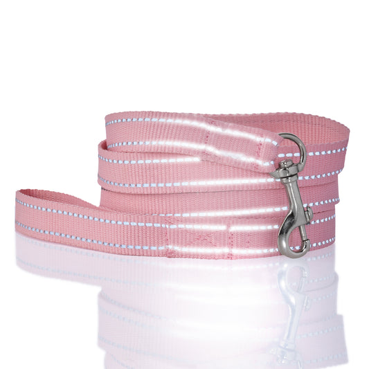 MAX - THE HARDY REFLECTIVE LEASH, PINK
