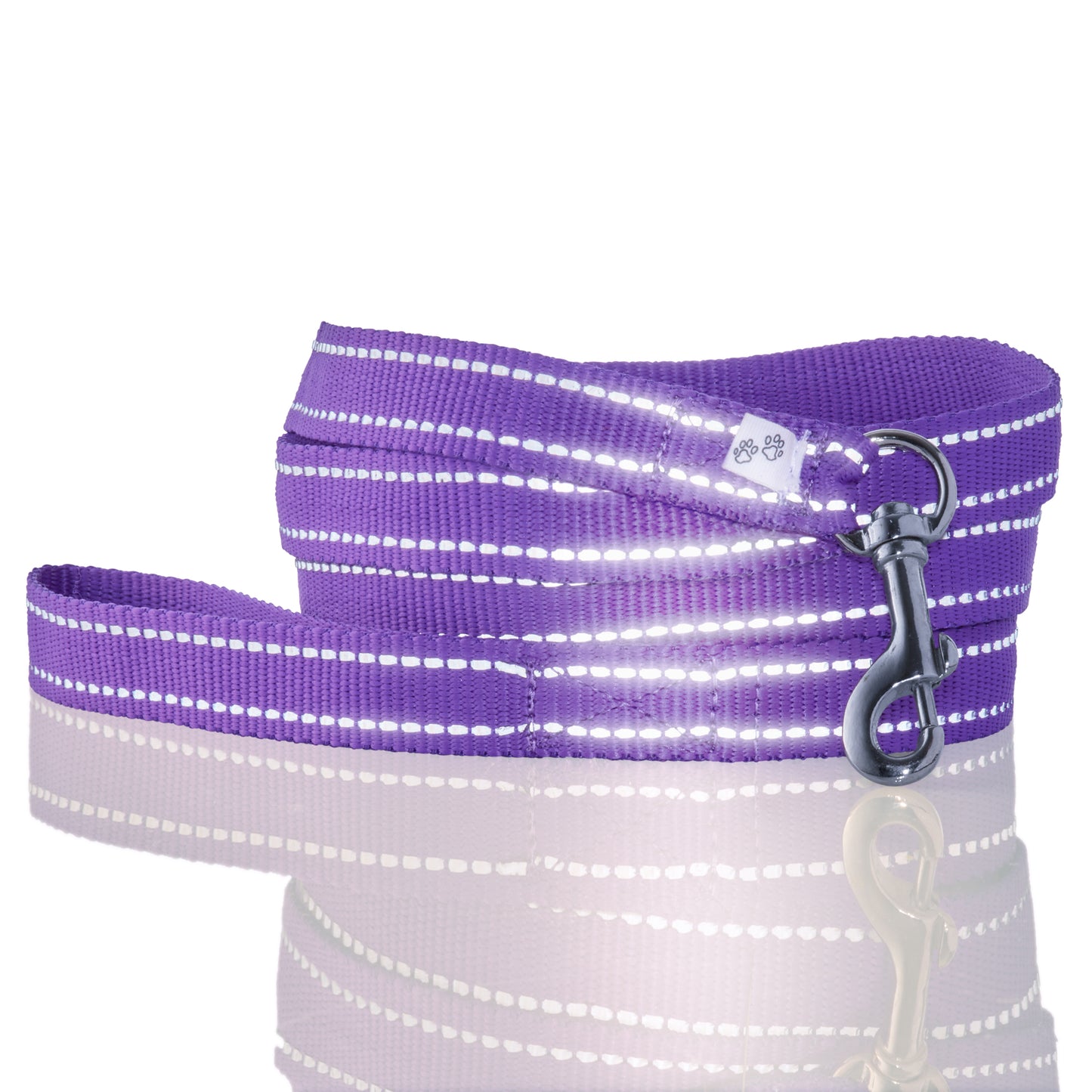 MAX - THE HARDY REFLECTIVE LEASH, PURPLE