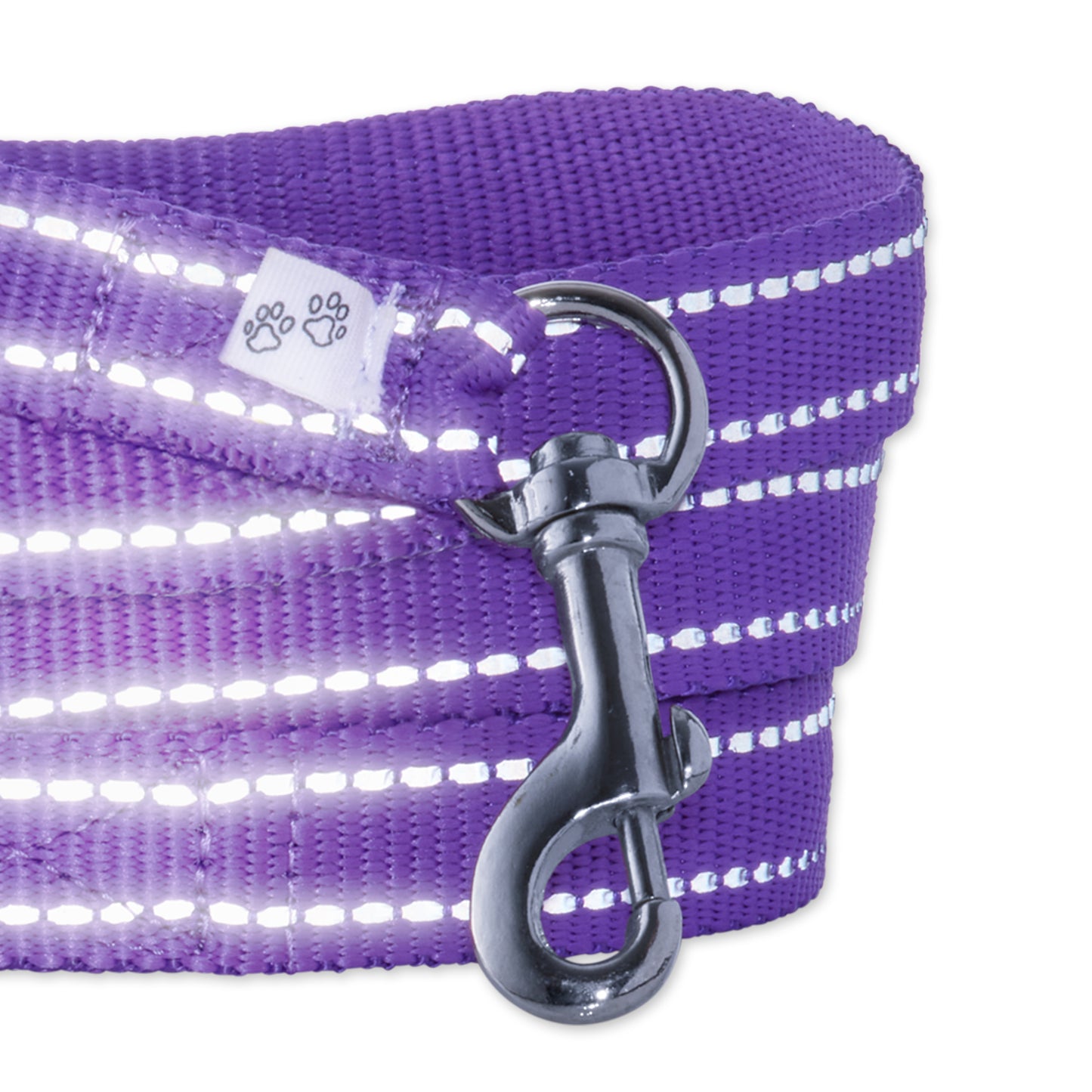 MAX - THE HARDY REFLECTIVE LEASH, PURPLE