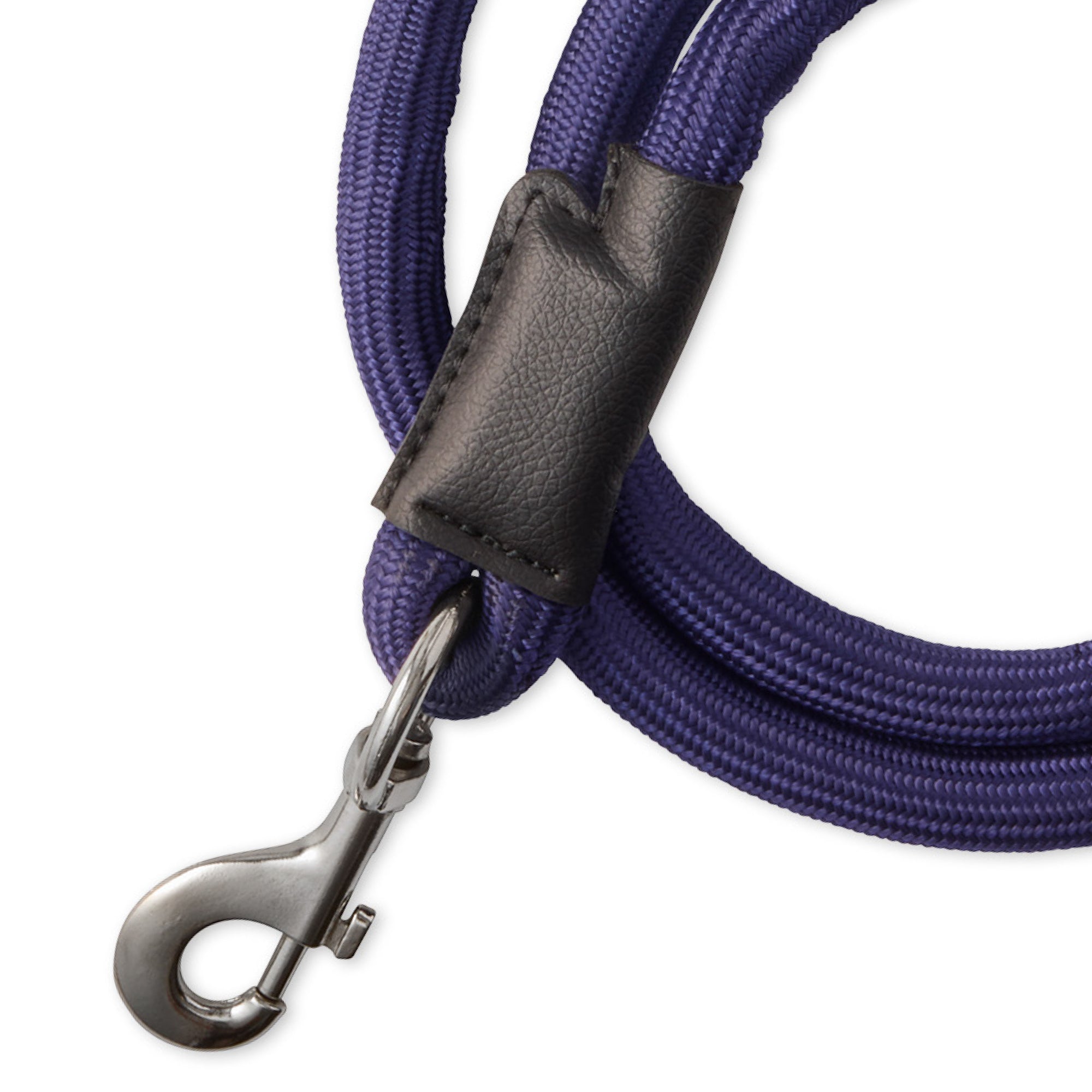 PIPER- THE PLUSH SHERPA LEASH , BLUE