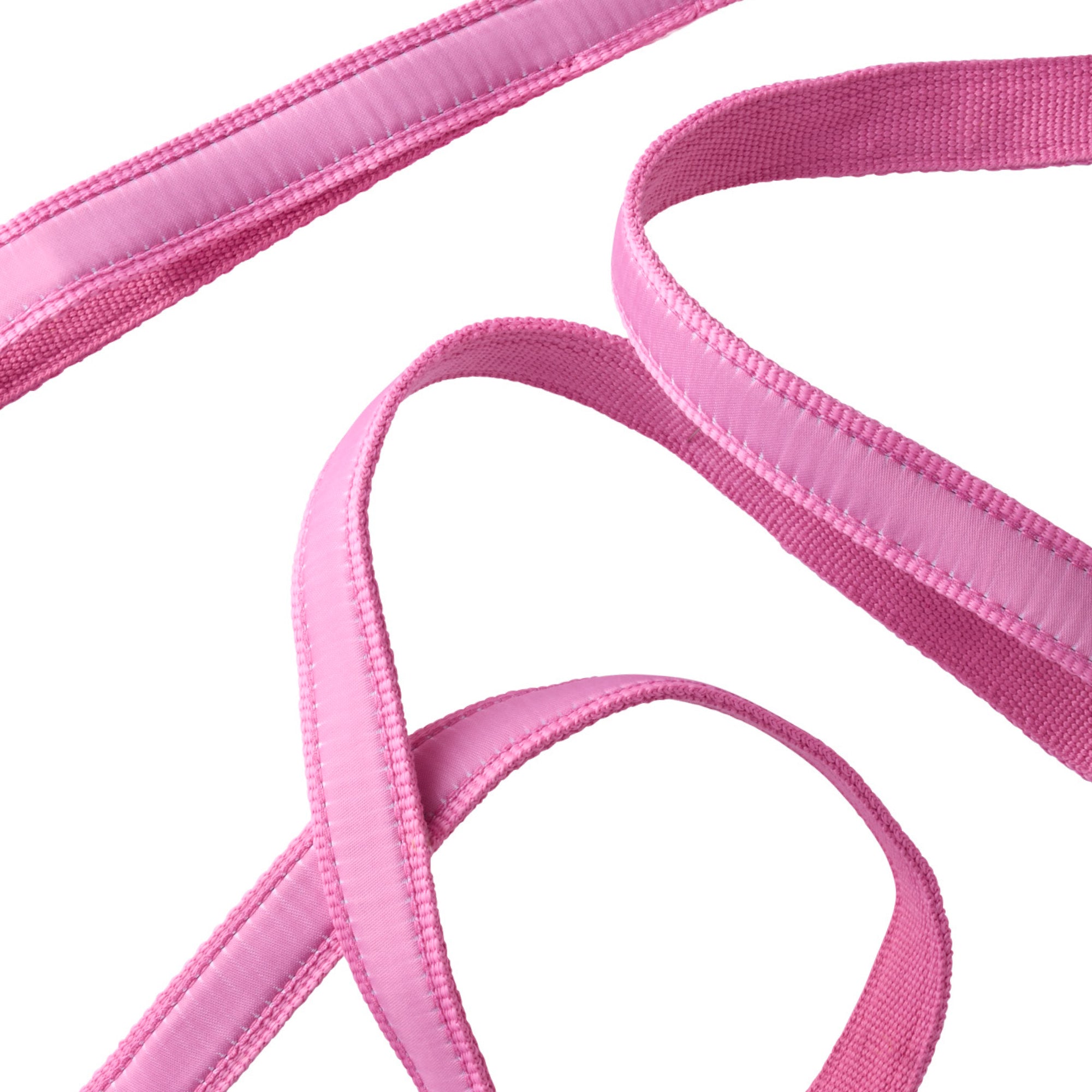 REMY - THE RECYCLED RIBBON LEASH, HOT PINK